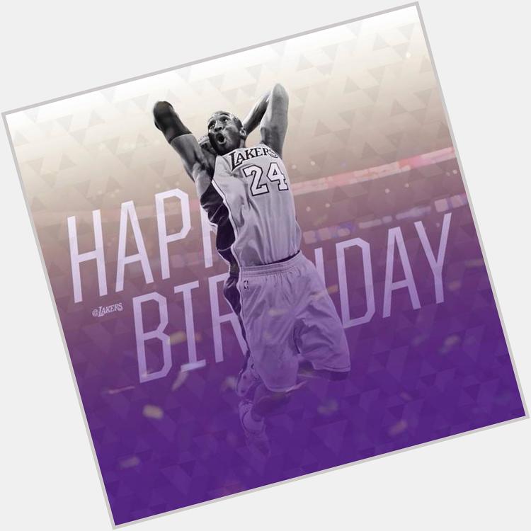 Happy 36th birthday to my favorite athlete of all time Kobe Bryant!!! 