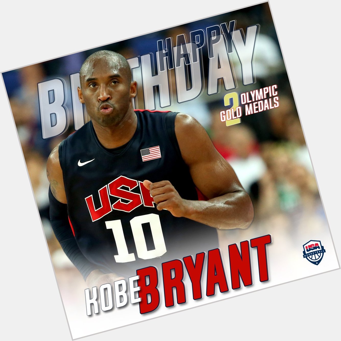 Wishing a happy birthday to 2 x Olympic gold medalist Kobe Bryant!   