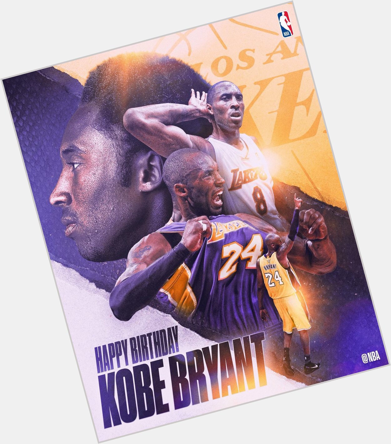 Happy Birthday Kobe Bryant. 