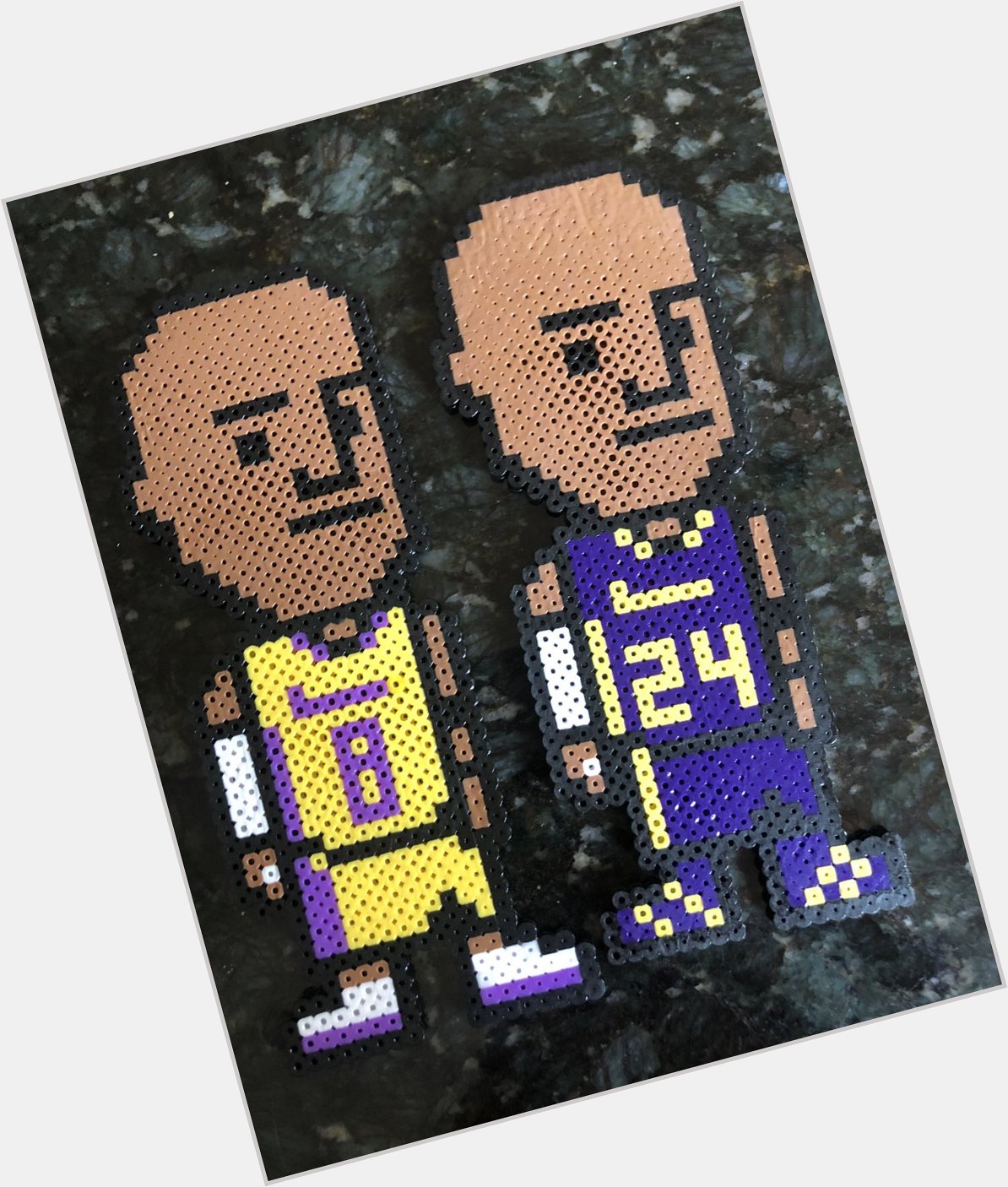 Happy birthday to the late great Kobe Bryant. (Artwork from my boys) 