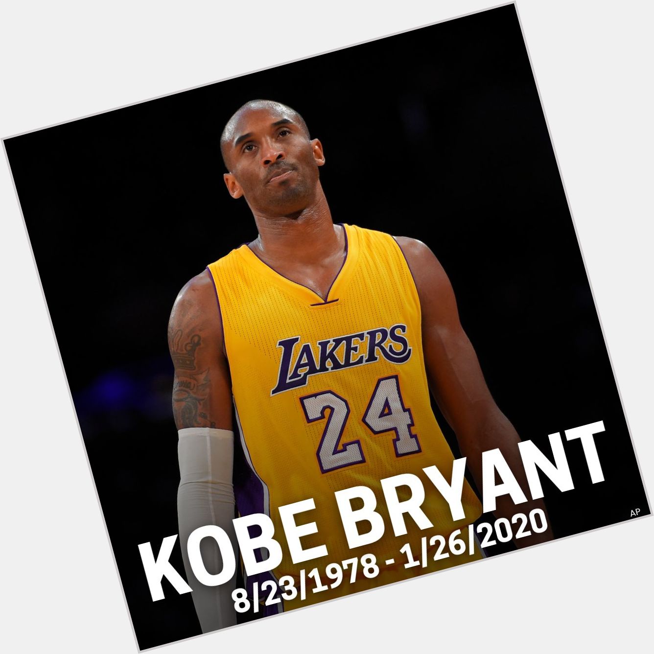 Happy heavenly Birthday, Kobe Bryant  