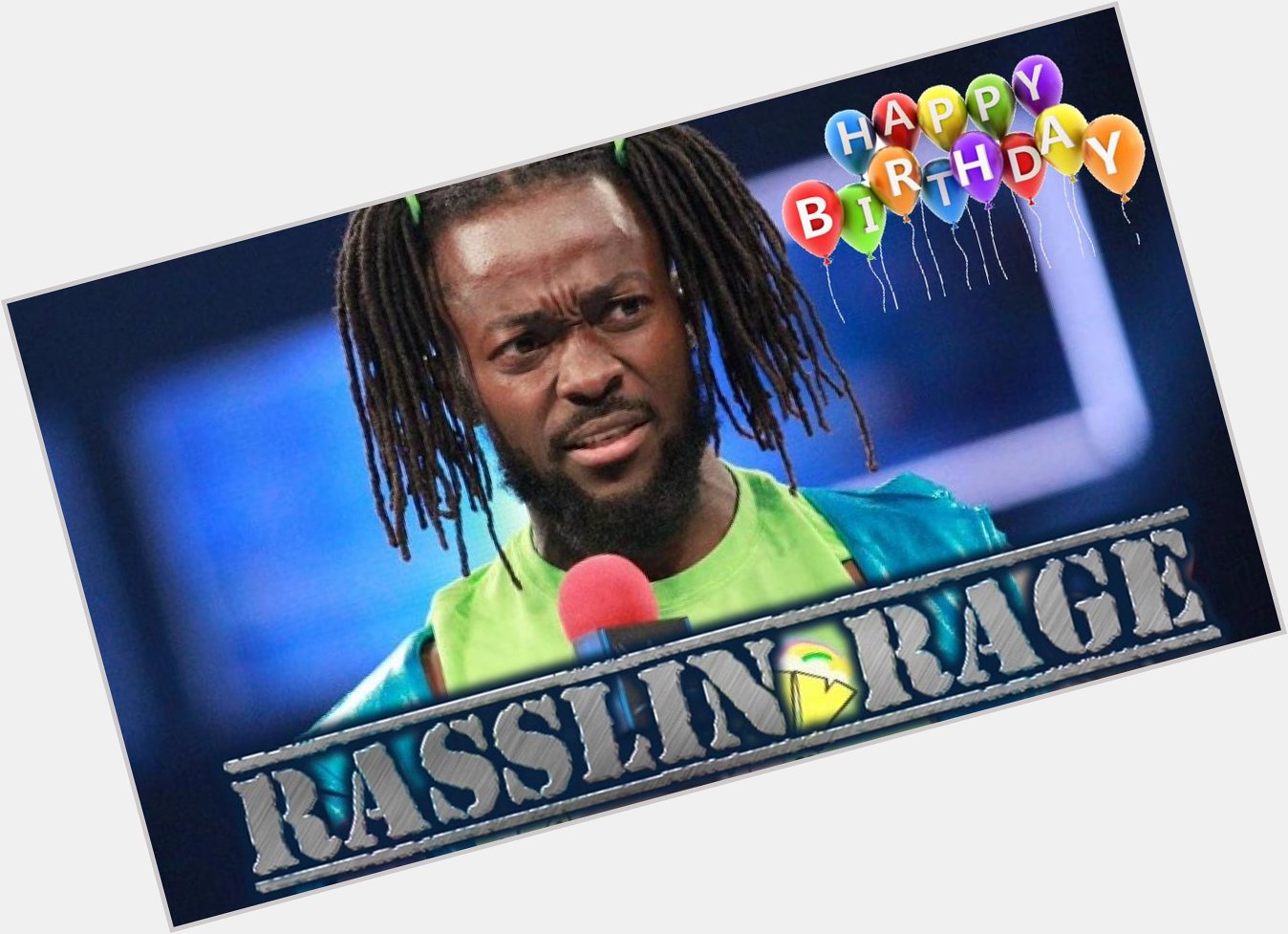 Happy Birthday to current WWE Superstar and New Day member, Kofi Kingston!    