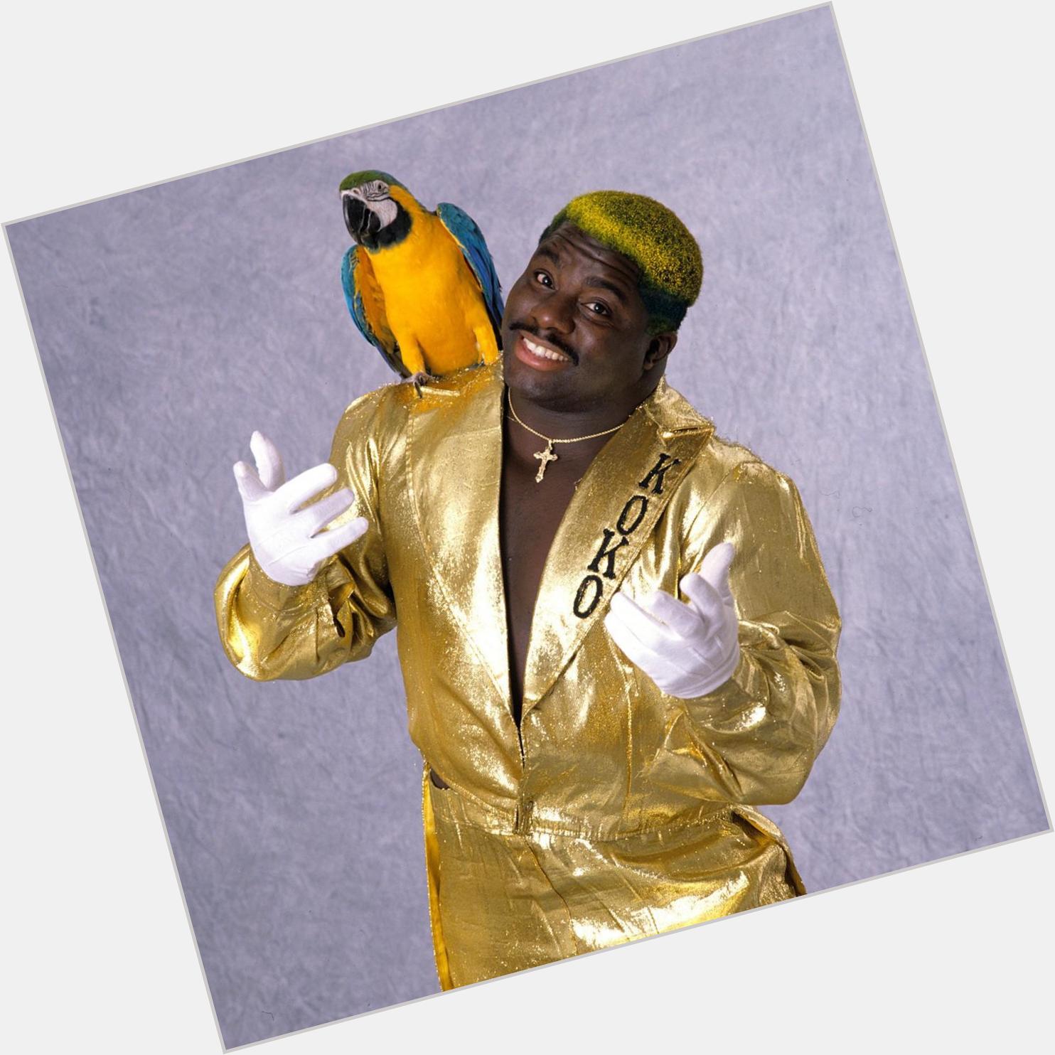 Happy birthday to \"The Birdman\" and Hall of Famer, Koko B. Ware! 