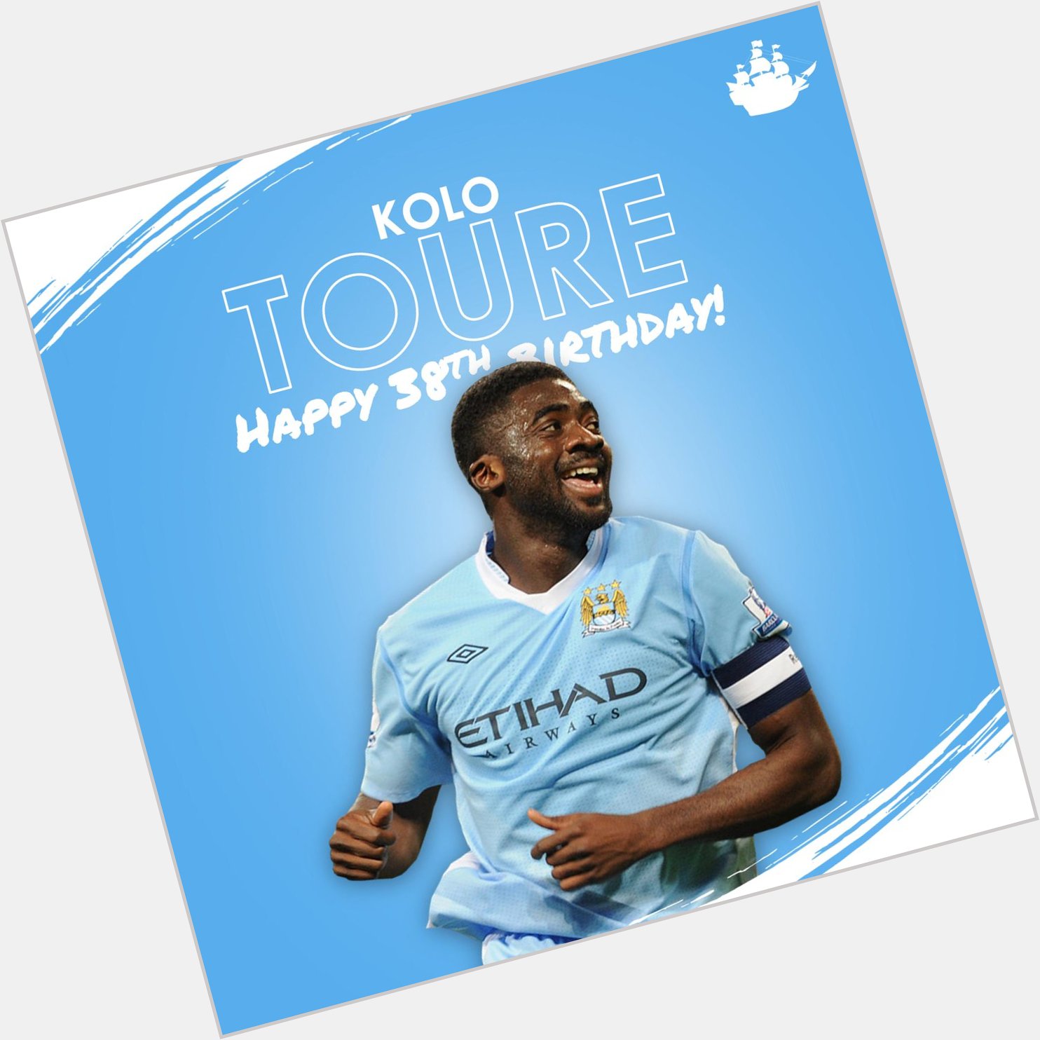 Happy birthday, Kolo Toure!  102 Games Premier League The FA Cup

Kolo, Kolo, Kolo, Kolo, Kolo... 