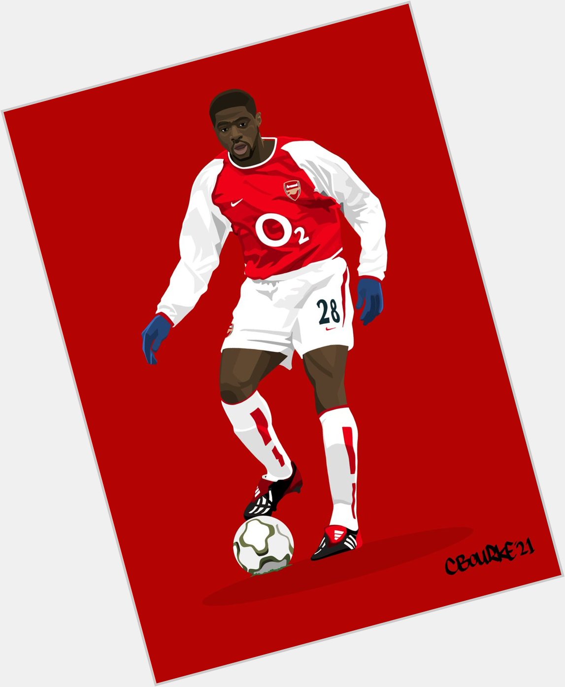 A very happy birthday to invincible Kolo Toure!   