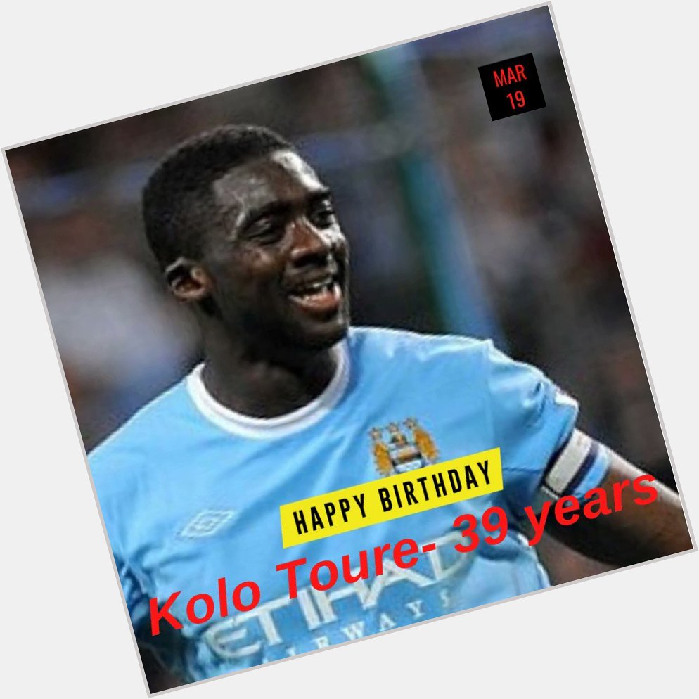 Happy birthday to former Arsenal, Liverpool, Manchester City and Ivorian defender Kolo Toure. 