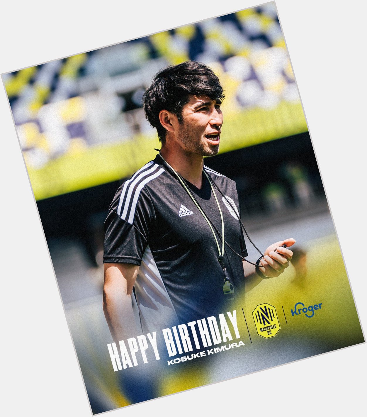 Happy Birthday to assistant coach Kosuke Kimura! | 