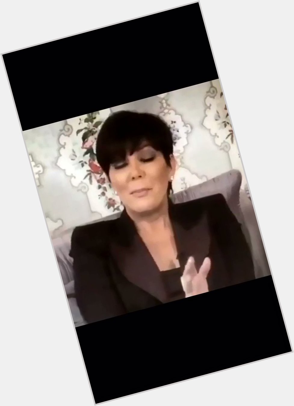 The most relatable thing Kris Jenner has ever said. Happy birthday queen  