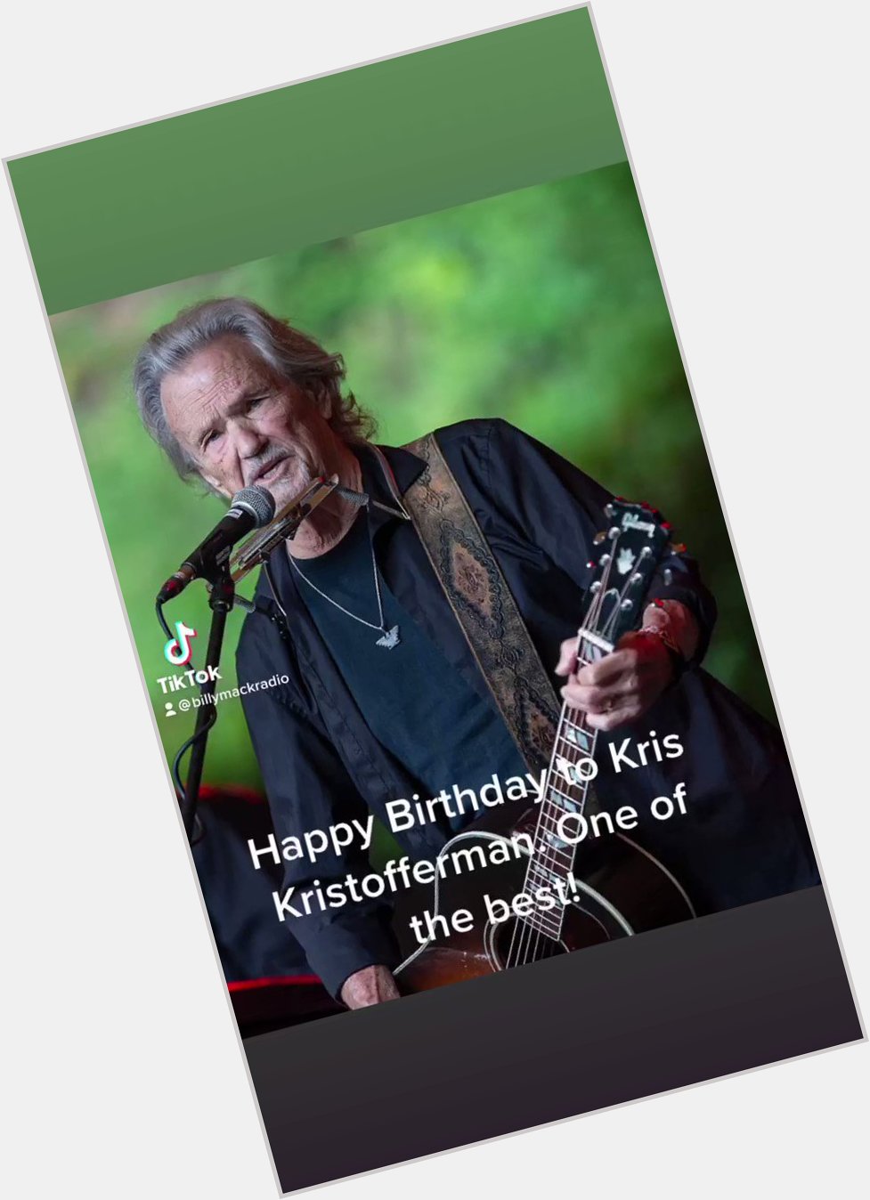 Happy Birthday to Kris Kristofferson! One of the best.  