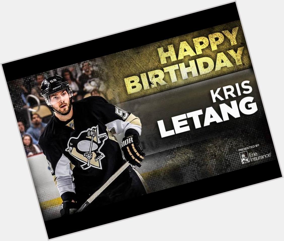  Happy Birthday KRIS LETANG!!!!!!!! From 8 yr old drummer Alex Shumaker. 