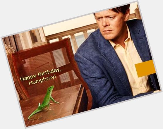   A big, fat HAPPY BIRTHDAY to Kris Marshall today! We luv ya, Humphrey! 