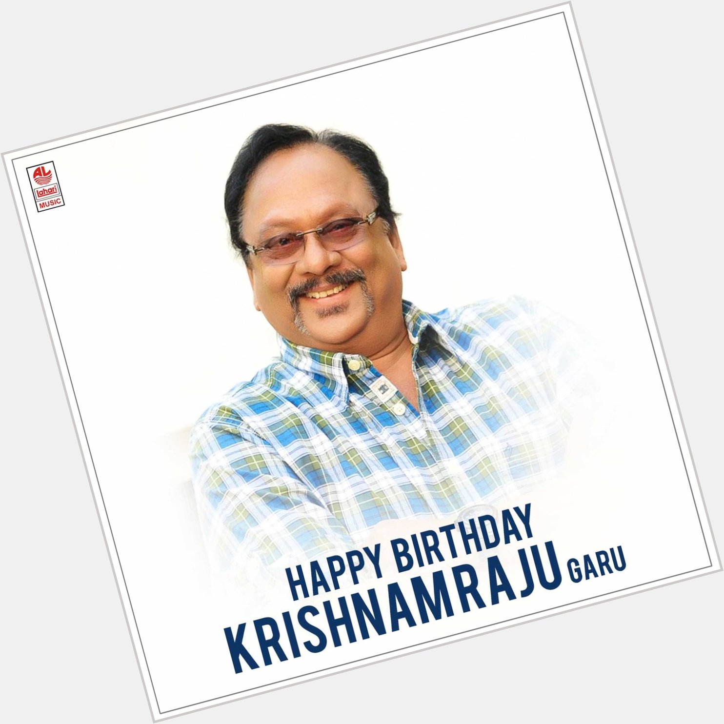 Happy Birthday to rebal Star Krishnam raju garu garu 