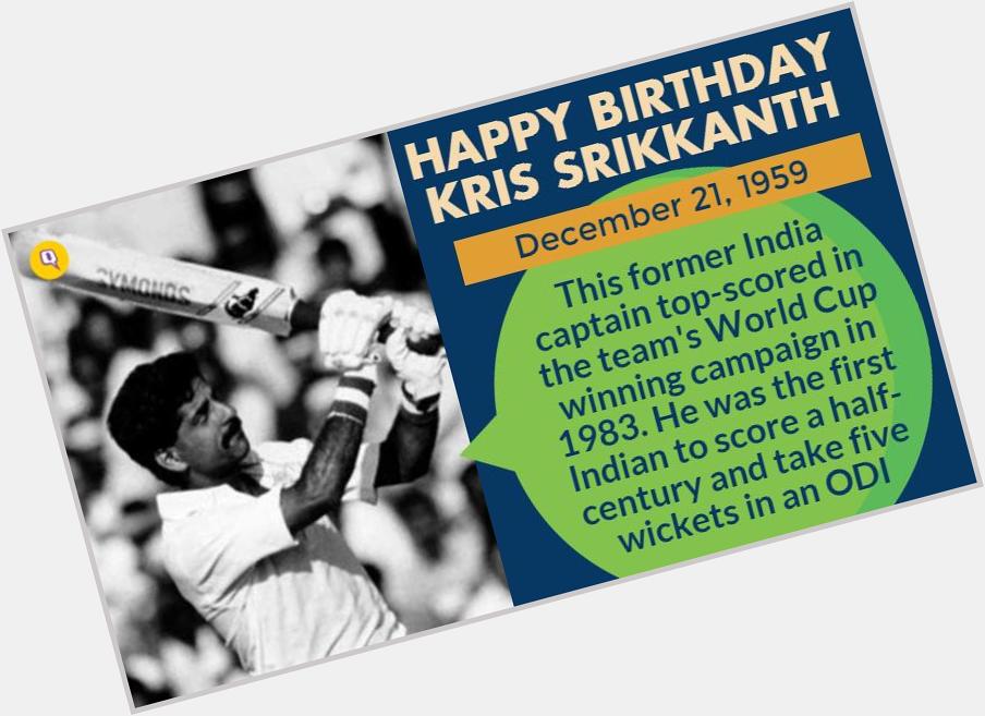 Former Indian captain . turns 56 today.  