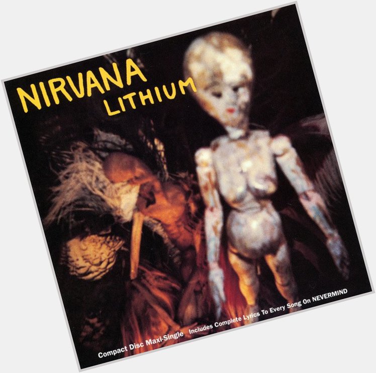 Song of the Day Challenge. Day  - Lithium.  Happy Birthday Krist Novoselic! 