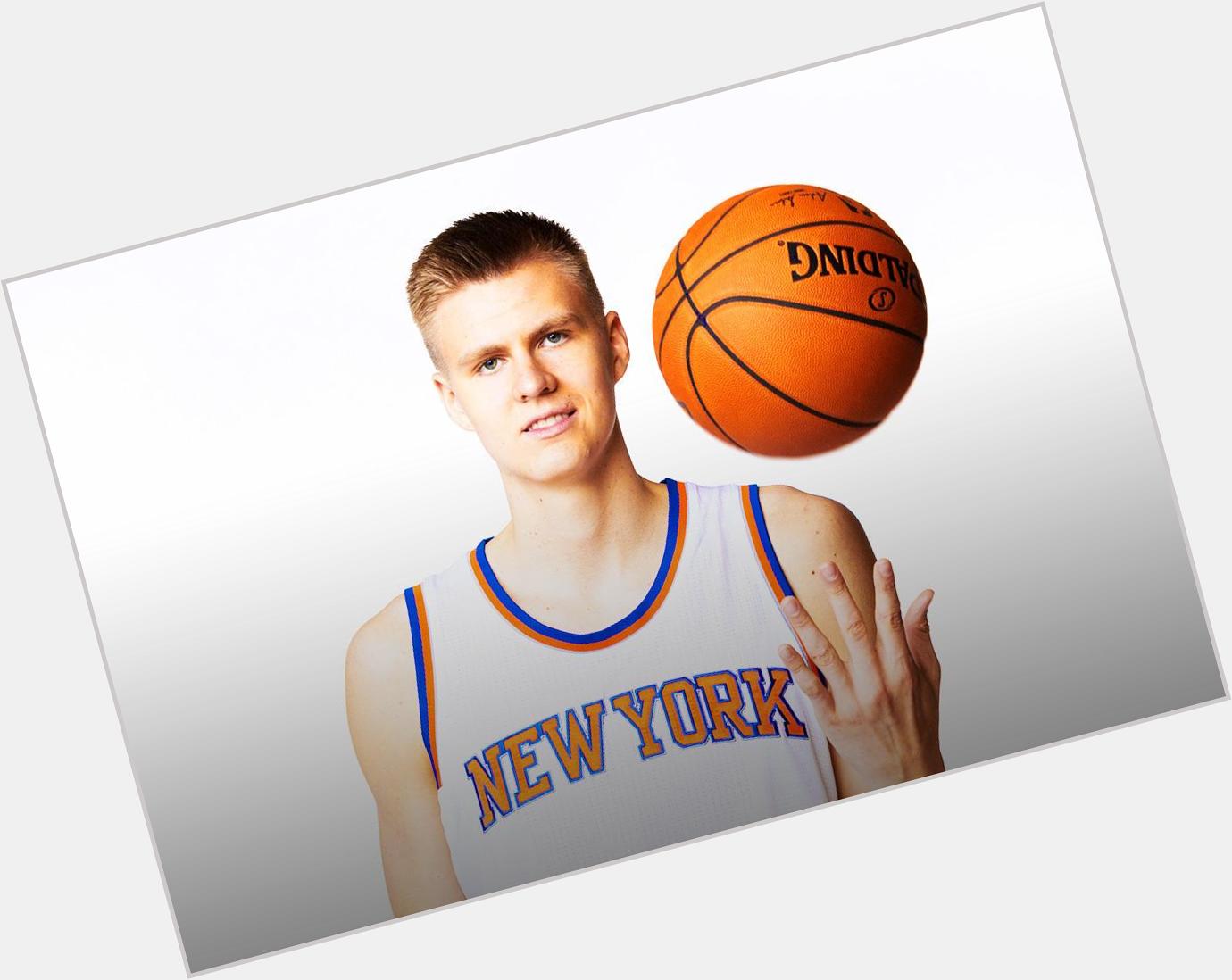 Happy Birthday to rookie PF Kristaps Porzingis! Hope to see a great first campaign form you! 