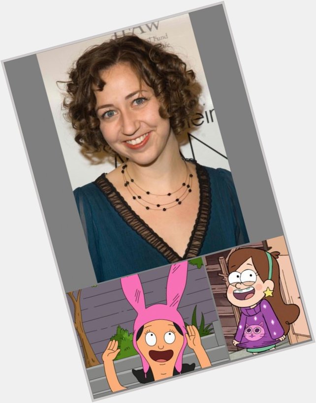 Happy birthday to Kristen Schaal, the voice of Louise Belcher and Mabel Pines! -  