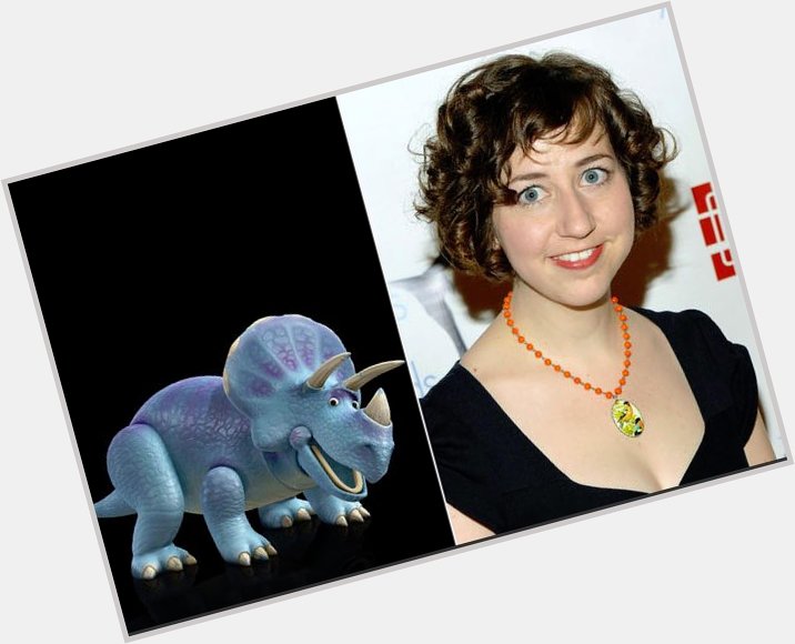 Happy 39th Birthday to Kristen Schaal! The voice of Trixie in Toy Story 3.   