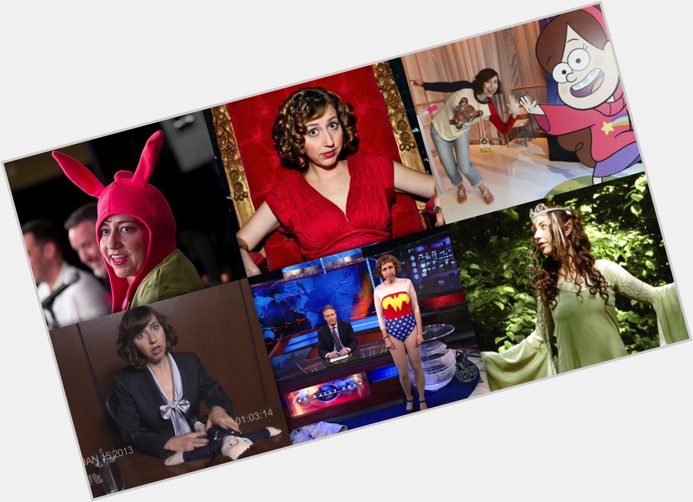 Happy 40th Birthday Kristen Schaal! No one knows who the real me is, so I can be a hundred different kinds of me. 