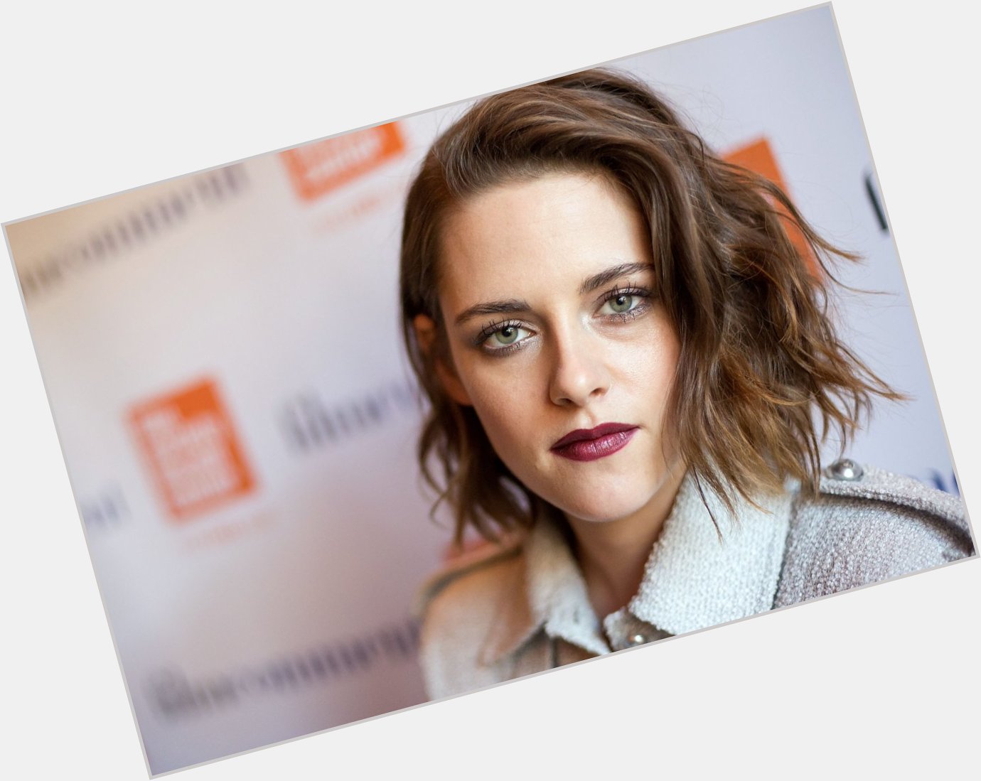 \"Girls are scary. Large groups of girls scare the crap out of me.\"

Happy Birthday, Kristen Stewart! 