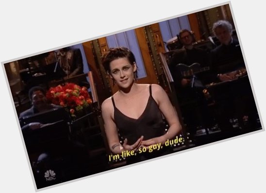 Happy birthday to Kristen Stewart and to all the various feelings all of us have about this gif. 