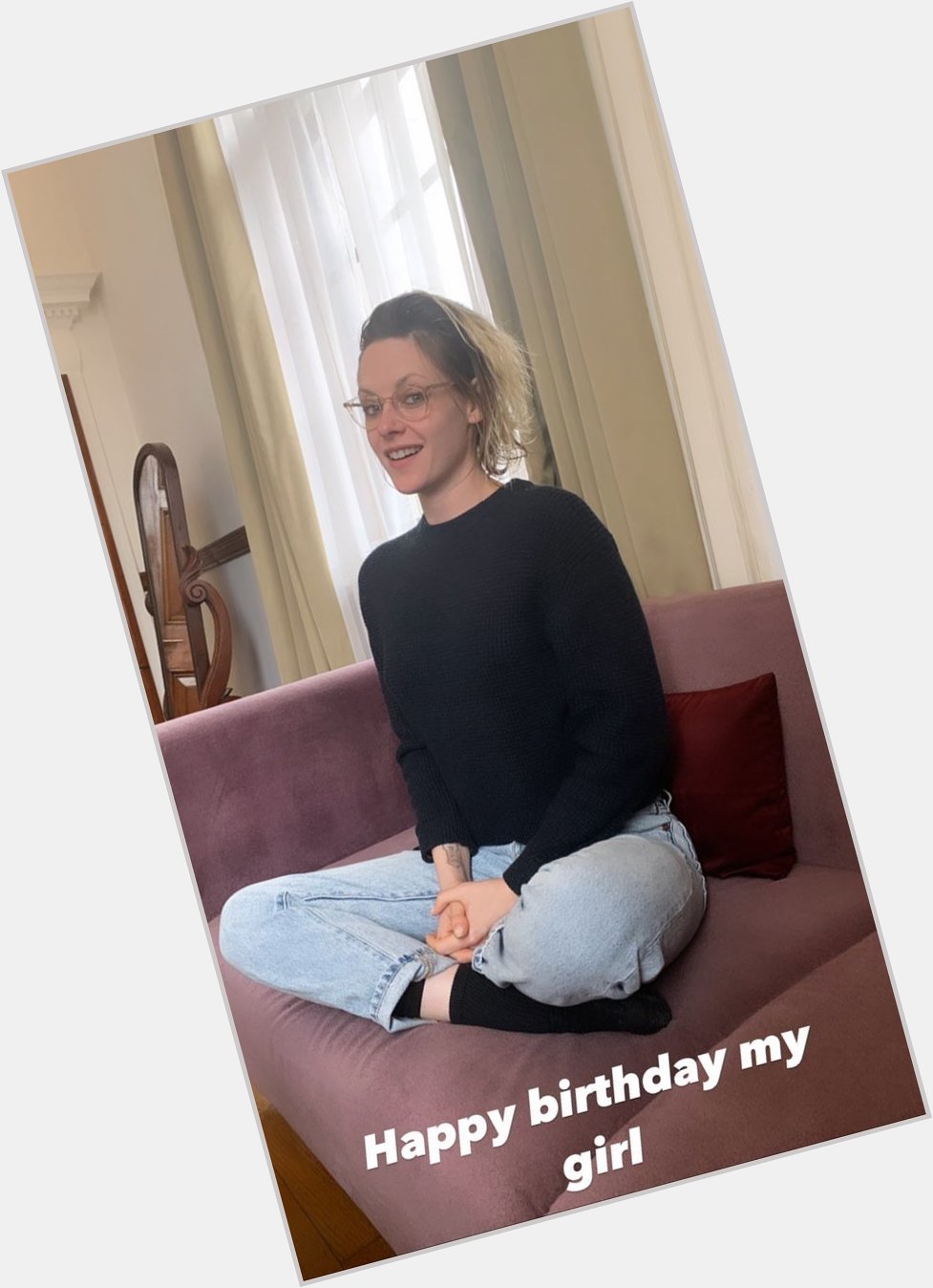 31 añitos
Mi señora ya tiene 31 años                Happy Birthday Kristen Stewart 
