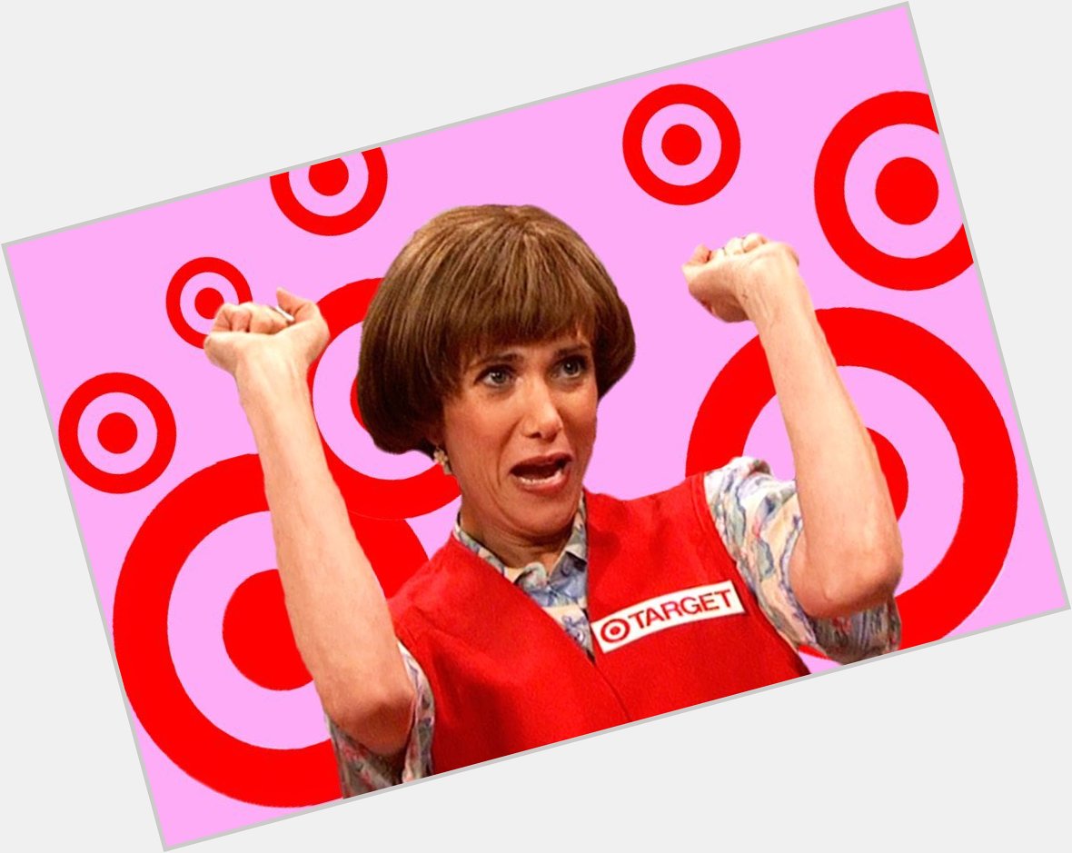 Happy birthday, Kristen Wiig! I will always love Target Lady
CLASSIC PEG TO THE MAX  