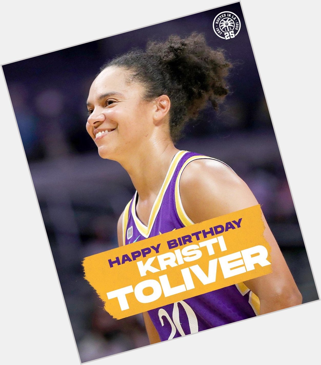 Join us in wishing Kristi Toliver a very Happy Birthday!  | 