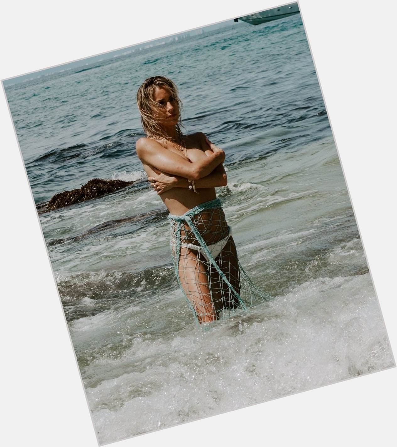 Happy Birthday to Kristin Cavallari (34)
Kristin Cavallari on a beach in Mexico. 