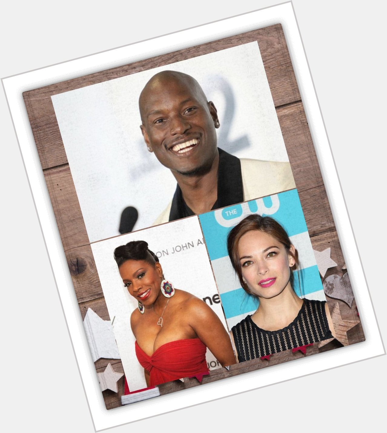  wishes Tyrese Gibson, Kristin Kreuk, and Sheryl Lee Ralph, a very happy birthday  