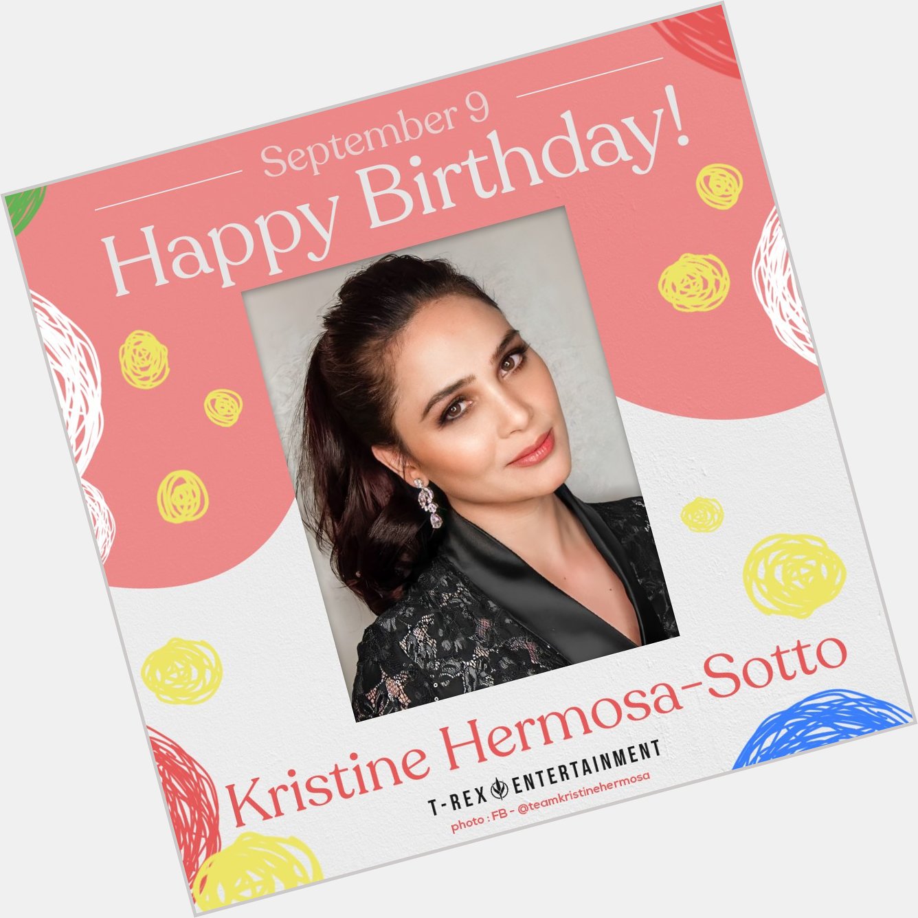 Happy 37th birthday, Kristine Hermosa-Sotto!

We wish you all the best for you and your lovely family! 