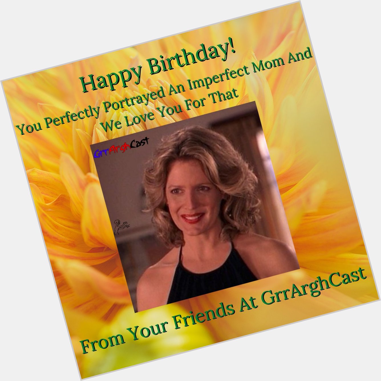 Happy Birthday to Kristine Sutherland! 