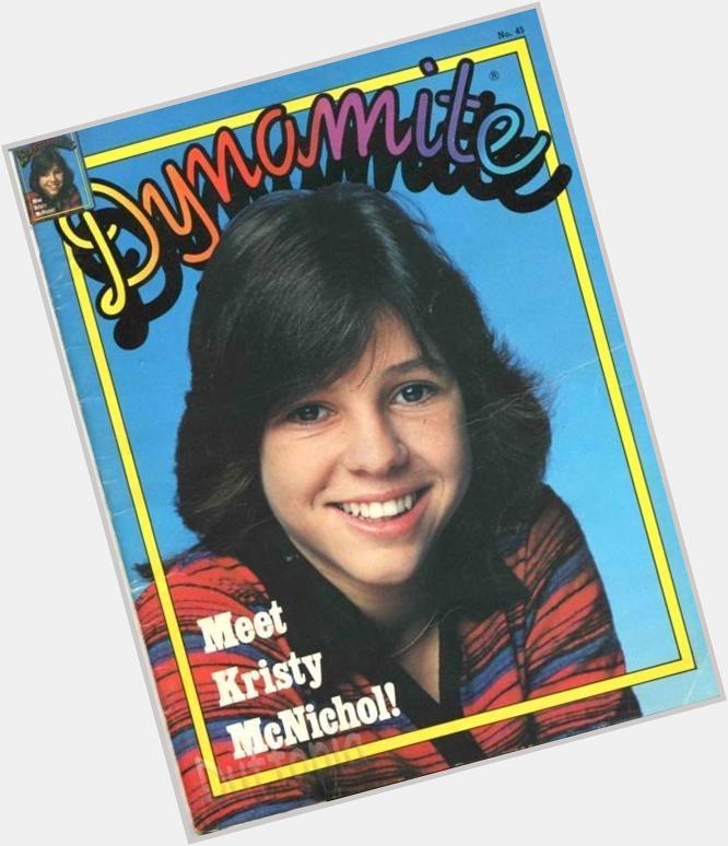 Happy Birthday Kristy McNichol! I will never forget you! 