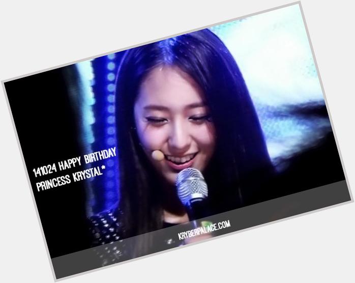 Happy Birthday Krystal Jung, be healthy everyday. With Love <3 