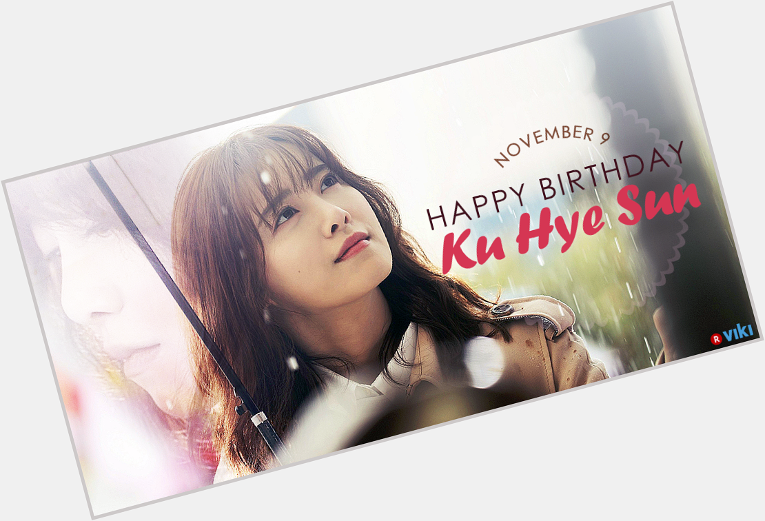 Happy Birthday to Ku Hye Sun! All the best to this wonderful actress on her special day!  