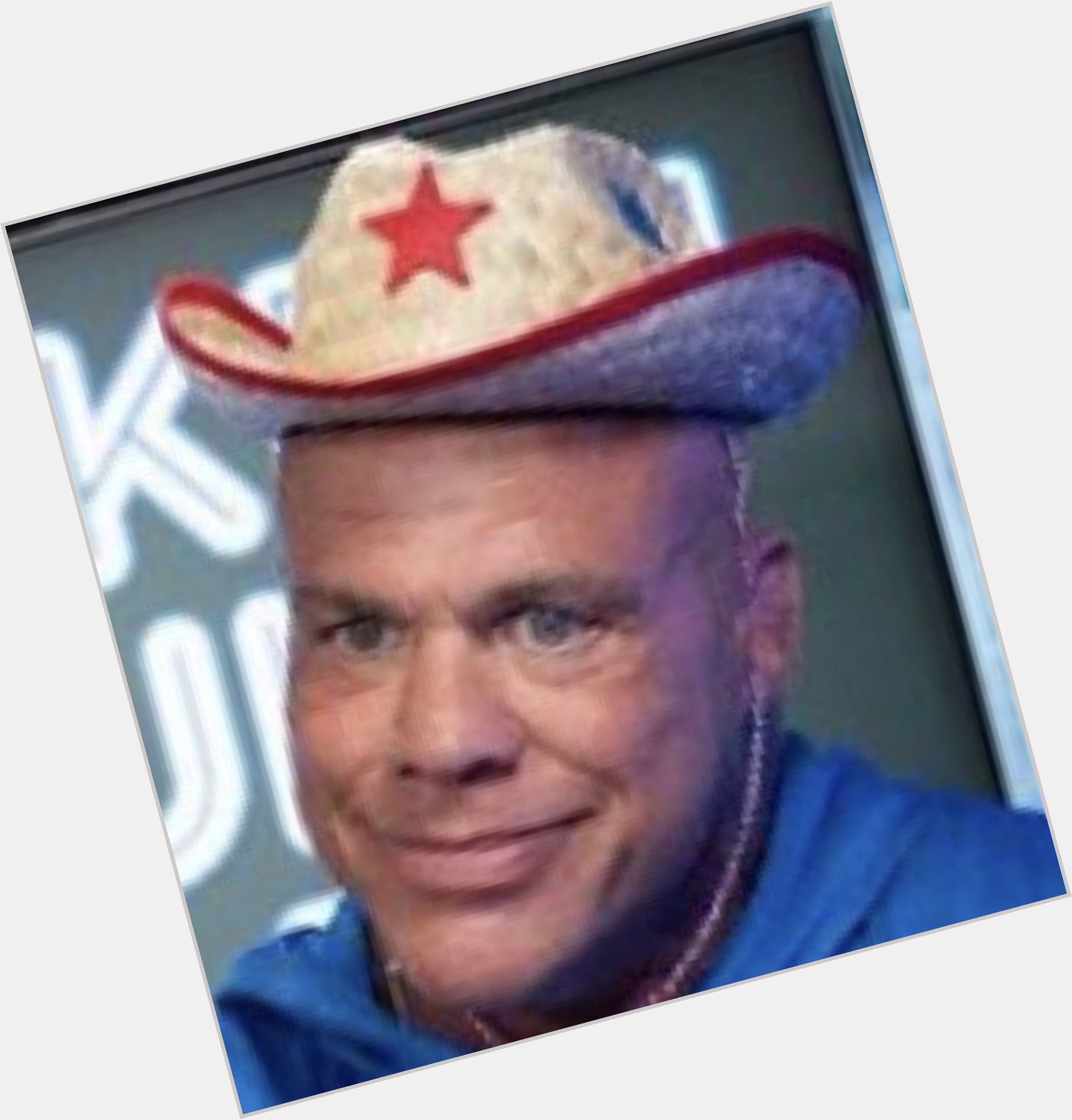  Lets goooo Happy Birthday - here s alittle Kurt Angle with da tiny cowboy hat 