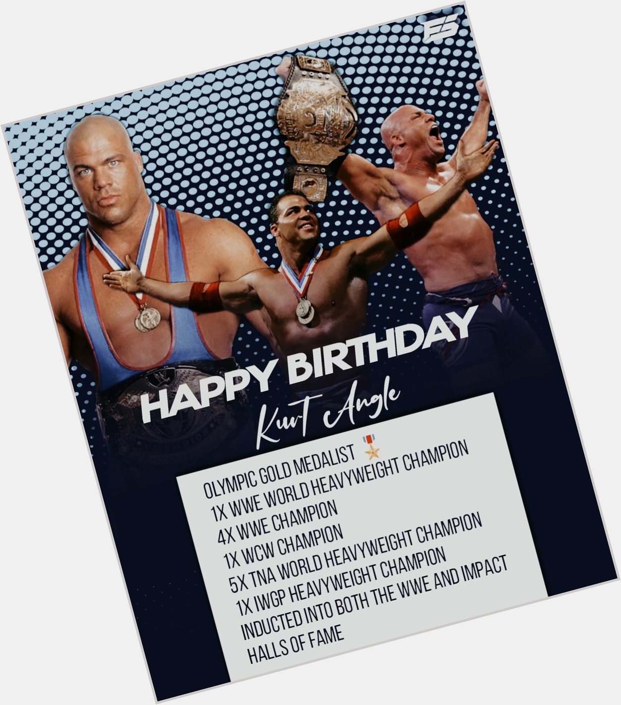 Happy Birthday Kurt Angle .
.
.      
