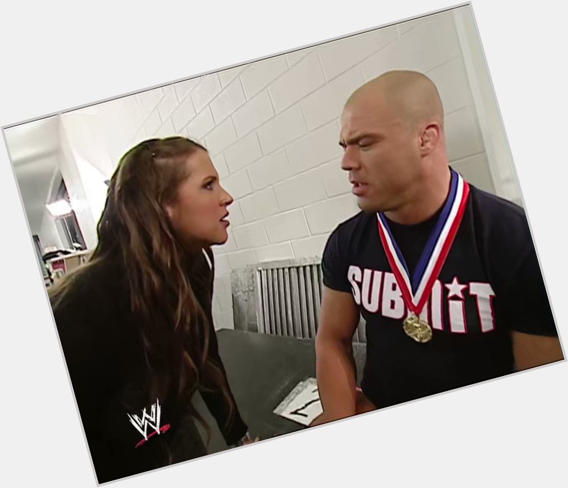 Happy Birthday Kurt Angle, did you ever figure out what Stephanie was talking about here?  