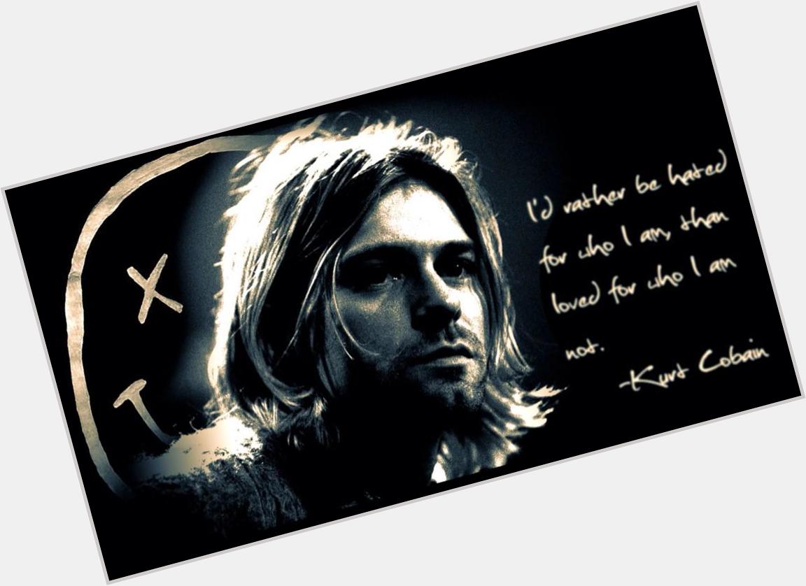 Also happy birthday to my fav Kurt Cobain 
