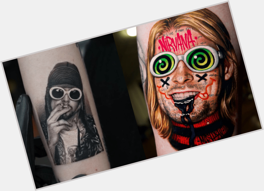 Happy Birthday Kurt Cobain We\re celebrating with these rad tattoos  