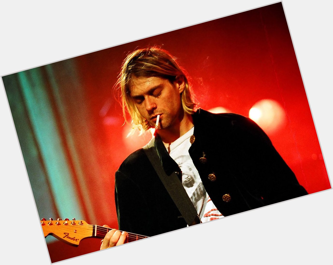 Happy birthday, Kurt Cobain. My forever love  