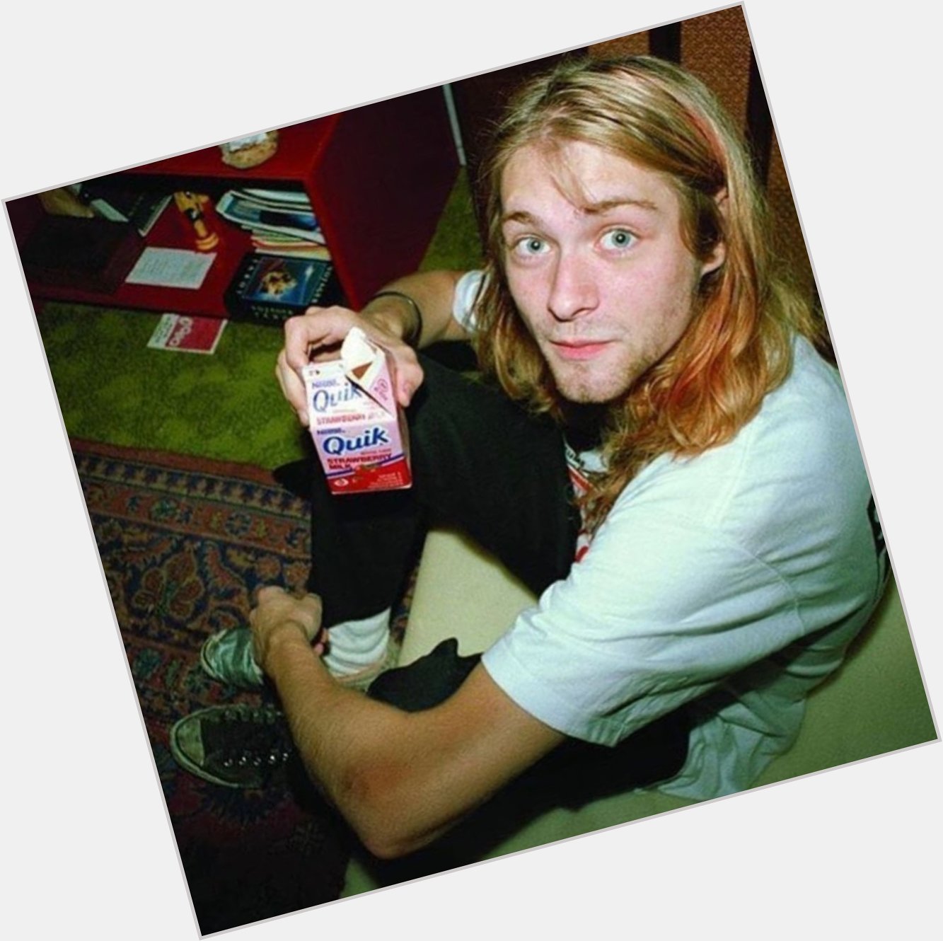 Happy birthday. Kurt Cobain!  