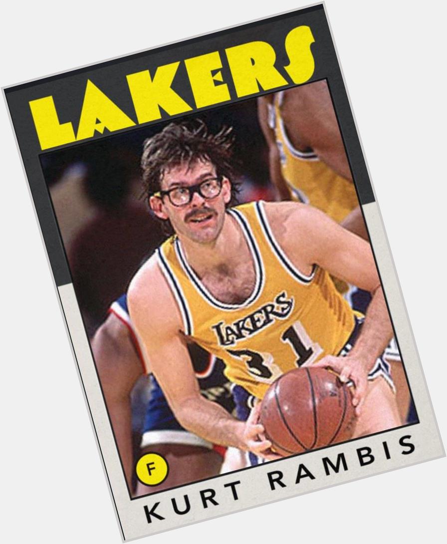 Happy 57th birthday to the hardest working & dorkiest looking player in the NBA, Kurt Rambis. 
