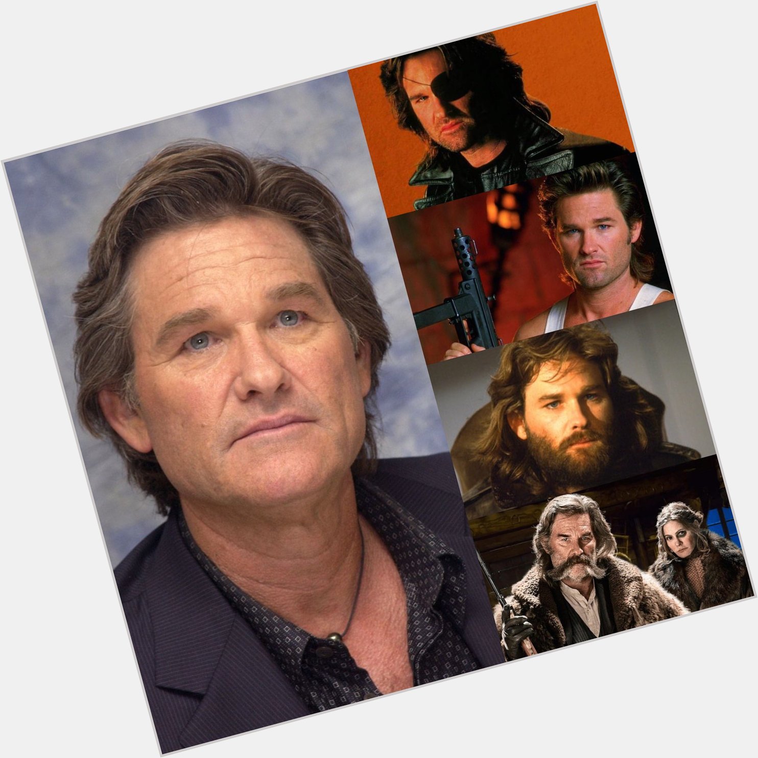 Happy birthday to American actor Kurt Russell, born March 17, 1951. 