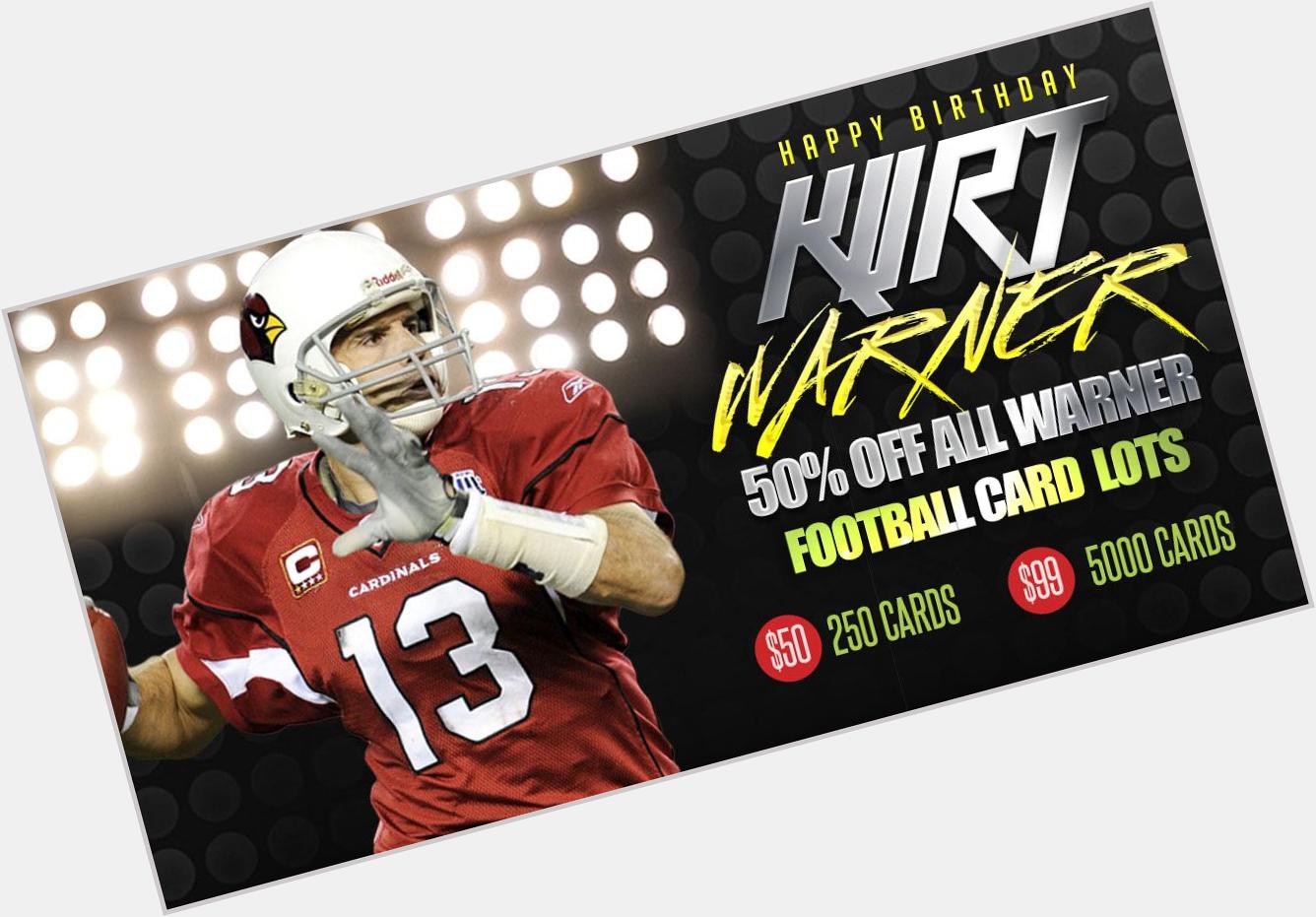 HAPPY BIRTHDAY TO KUWARNER!! TAKE 50% OFF ALL FOOTBALL CARD WHOLESALE LOTS!   