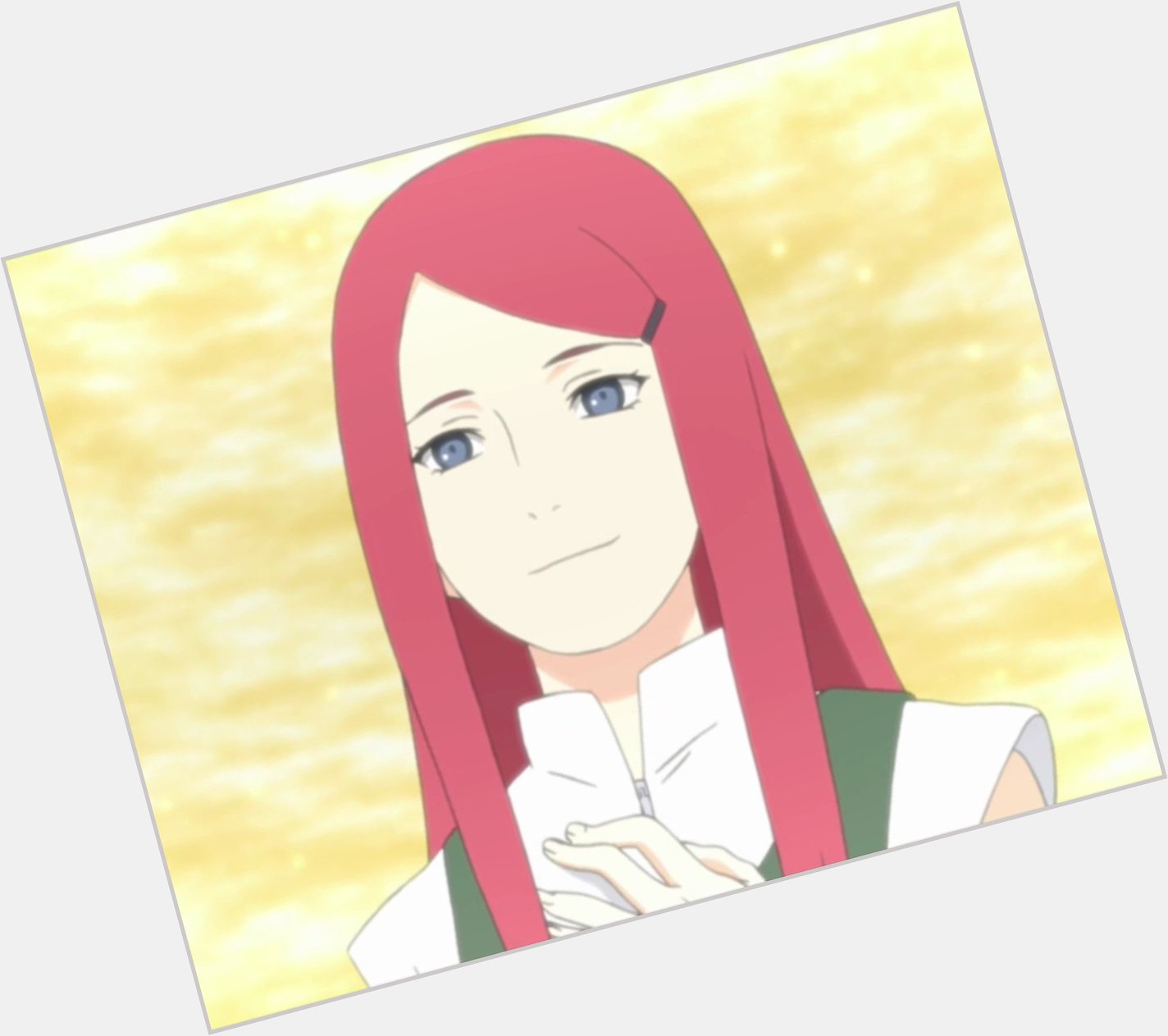 Happy Birthday to Naruto\s biological mother, Kushina Uzumaki (voiced by 