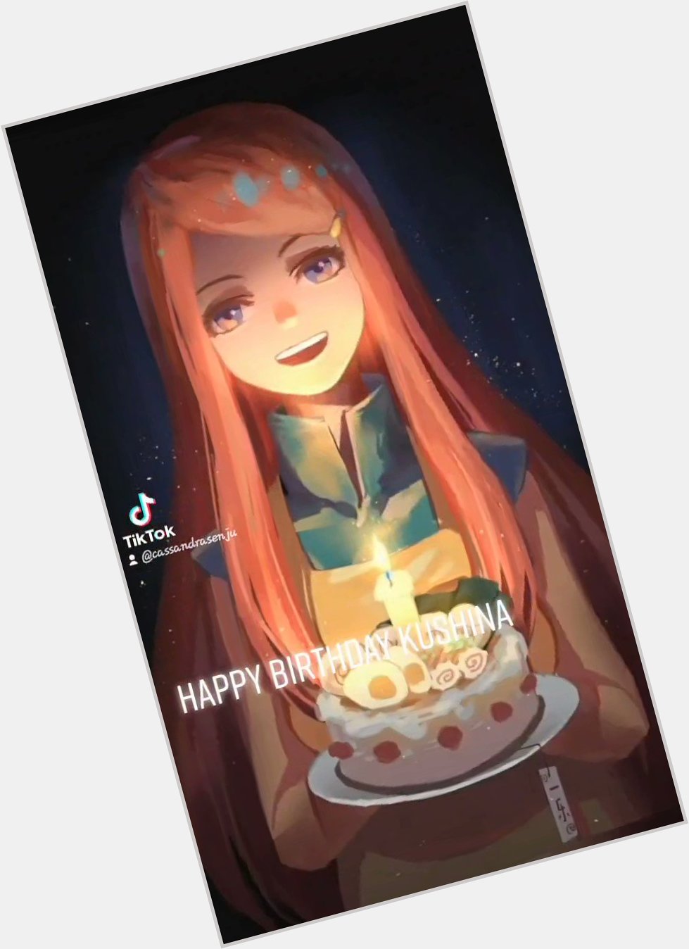 Happy birthday Kushina Uzumaki 710 