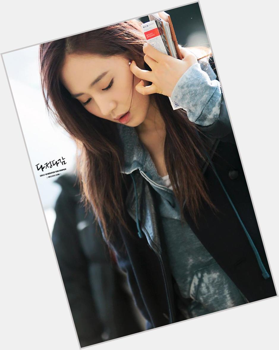 Happy birthday to my fav girl kwon yuri. thanks for all the smiles and happiness. SARANGHAE  