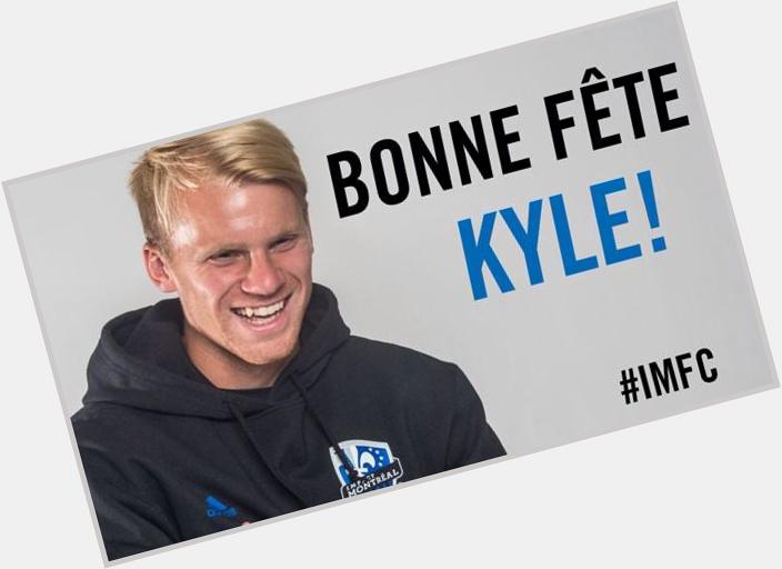 Happy birthday Kyle Bekker!
Bonne chance avec le Canada les 4 & 8 septembre. 