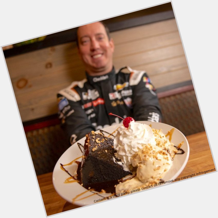 Happy birthday to Kyle Busch! Enjoy your Hot Fudge Cake Sundae and have a great day. 
