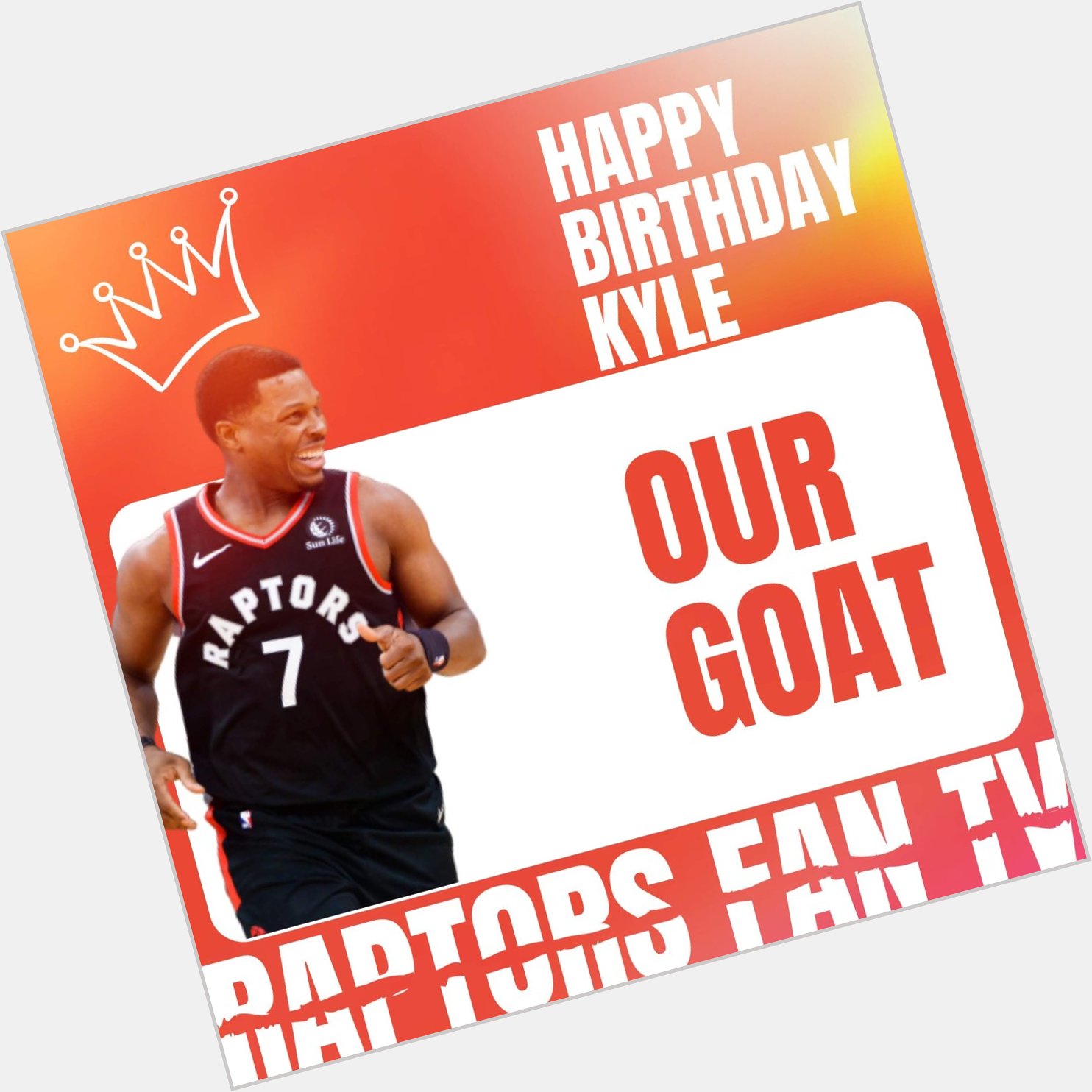 Happy Birthday to our GOAT Kyle Lowry 
